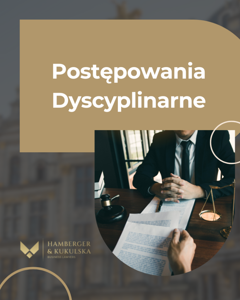 Postępowania dyscyplinarne