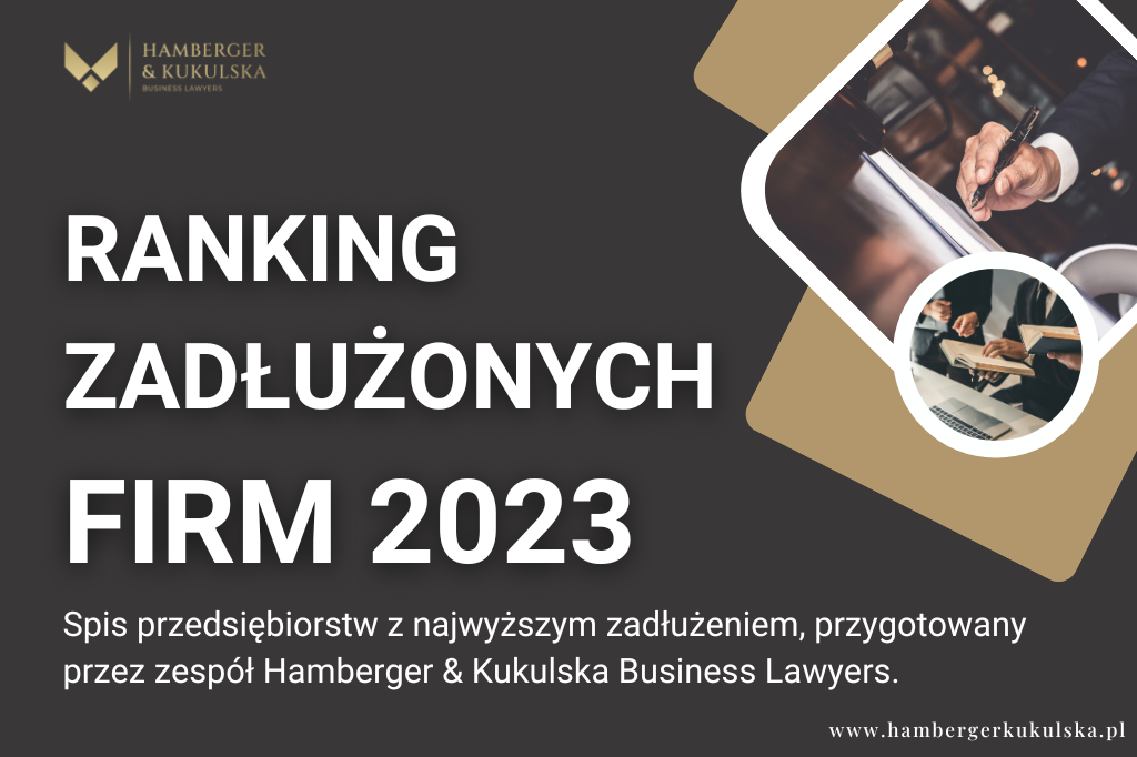 ranking zaluzonych firm w 2023 roku